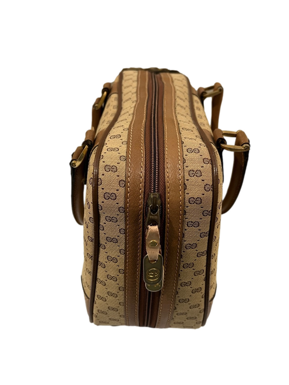 Gucci Micro GG Monogram Top Handle Bag Vintage - Picture 7 of 17